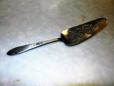 King Edward Silverplate Slotted Cake Pie Server picture