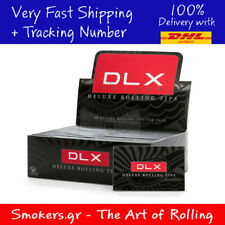 1x Box DLX Deluxe Rolling Paper Filter Tips (50x60=3000 total) picture