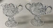 Crystal Sugar And Creamer Set picture