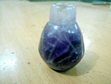 Real Old Ancient Rare Collectible  Sulemani Stone Hand Carved Miniature Bottle picture