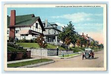 c1920s View on Belleview Boulevard, Steubenville, Ohio OH Unposted Postcard picture