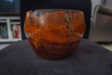 19th CENTURY HAWAIIAN KOA POI CALABASH BOWL - family heirloom from great-uncle picture