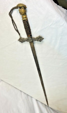 19th Century Knights Templar Fraternal Sword Schuyler Hartley Graham, NY#7 picture