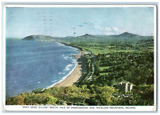 c1960's Bray Head Killiney Beach Vale of Shanganagh Wicklow Mts Ireland Postcard picture
