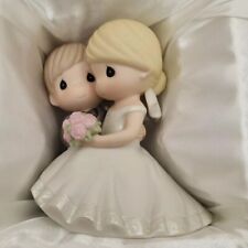 Precious Moments, To Have And To Hold Forevermore Bride and Groom Wedding w/Box picture