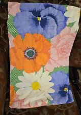 Vtg Fieldcrest Pillowcase Huge Flower Floral Print picture