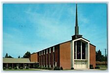 c1960's First Methodist Church Exterior Roadside View Tifton Georgia GA Postcard picture