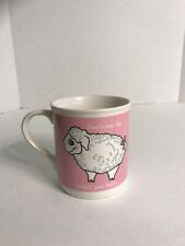 Rare Vintage 1985 House Of Lloyd Ewe's Not Fat Ewe's Just Fluffy Coffee Mug Cup picture