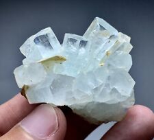 222 CTS Terminated Aquamarine Crystal Bunch From Pakistan picture
