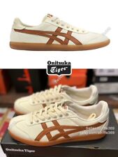 Onitsuka Tiger 1183A862-200 Tokuten Sneakers - Cream/Caramel, Unisex Retro Style picture