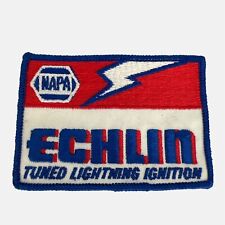 Vintage NAPA Echlin Tuned Lighting Ignition Sew-On Patch Racing 3.75