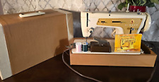 Vintage Fashion Mate Singer Sewing Machine Model 237 Carrying Case Heavy Duty picture