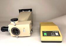 Vintage Olympus PM-10AK Microscope Camera w/ Power Supply  picture