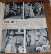 1944 ARTICLE RUTH GORDON OVER TWENTY ONE TOM SEIDEL BEATRICE PEARSON PHILIP LOEB picture