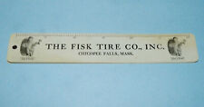 Fisk Tire Company Promotional Folding Ruler 1930s picture