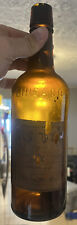 HONEY AMBER JOS. TRINER CHICAGO WHISKEY BOTTLE W/ LABEL picture