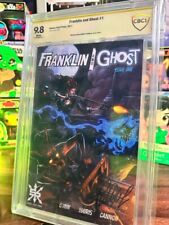 FRANKLIN AND GHOST #1 - CBCS 9.8 SS - CAANAN WHITE SIGNED BY GARRETT GUNN picture