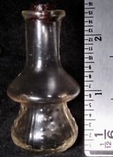 Unique 1850s Victorian Open Pontil Fancy Perfume Bottle Magic Mushroom Bottle  picture