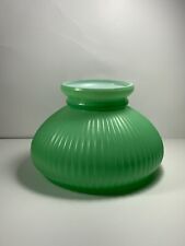 Vintage Green Glass Lamp Shade 7 in. picture