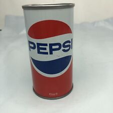 Vintage Rare Pepsi 10oz fl Push Tab Candian Soda Can 1977 picture