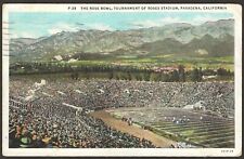 Pasadena CA The Rose Bowl Tournament of Roses Stadium  Postcard  California picture