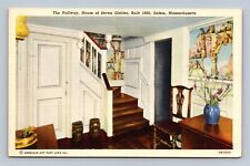 Salem, MA-Massachusetts, House Of Seven Gables The Hallway Postcard picture