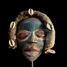 African Tribal Wood  Dan Maou Mask Home Décor Mask wall mask Traditional -G1214 picture