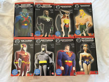 Justice League Maquettes - Rare COMPLETE SET of 8 Figures Individually numbered picture