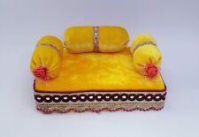 Home Craft Thakur ji Laddu Gopal Fabric Singhasan Bed picture
