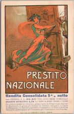 c1910s ITALY Poster Art Postcard 