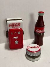 Coca-Cola PHB Porcelain Hinged Trinket Box by Midwest of Cannon Falls - YOU PICK picture