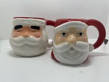 Threshold Santa Clause Ceramic Coffee Mug Lot - Same Day Shipping picture