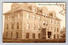 York NE-Nebraska RPPC Hulitt Music Conservatory York College 1909 Old Postcard picture
