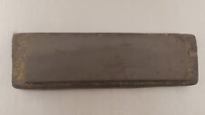 Antique Vintage Knife Sharpening Oil Stone Laid In Wood picture