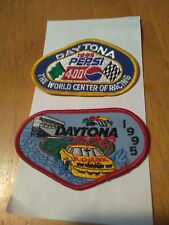 1995 DAYTONA 500 speedway racing cloth patches Pepsi 400 picture