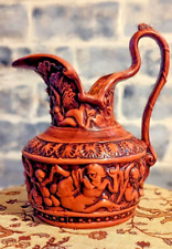 Vintage 1968 Studio Art Pottery Greek Poseidon Naughty Pot Signed Dodie picture