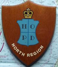 Obsolete Home Office Police Department Northern Region Oak Crest Plaque Shield. picture