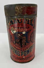 Vintage Calument Baking Powder Tin Paper Label Early Advertising 1 Pound picture