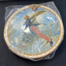 Uncle Sam Takes Wings NORMAN ROCKWELL PLATE Royal Devon HOME OF BRAVE# 00298 picture