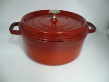 Straub LA Cocotte Cast Iron and Enamel Dutch Oven/Stockpot - Made in France picture