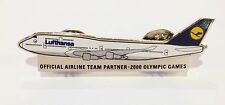 SYDNEY OLYMPIC GAMES 2000 LUFTHANSA OFFICIAL AIRLINE TEAM PARTNER PIN BADGE #460 picture