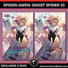 [2 PACK] SPIDER-GWEN: THE GHOST-SPIDER #3 UNKNOWN COMICS EJIKURE EXCLUSIVE VAR ( picture