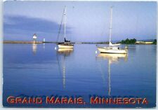 Postcard - On Lake Superior - Grand Marais, Minnesota picture
