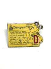 Disney Pin - Disneyland Ticket D - Tomorrowland picture
