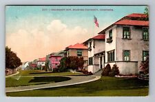CA-California, Fraternity Row, Stanford University, c1912, Vintage Postcard picture