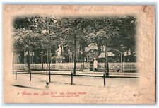 Berlin Germany Postcard Greetings from 3elt IV 1901 Antique Posted picture