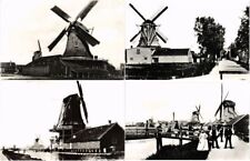 NETHERLANDS ZAANDAM INCL. MILLS 120 Vintage Postcards pre-1960 (L4471) picture