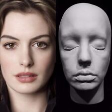 Anne Hathaway Life Mask Cast in Hydrocal Plaster Life size 1:1 picture