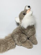Realistic Howling Wolf Coyote Plush Stuffed Westcliff Collection Excellent Cond picture