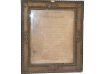 Rare Vintage Education Degree From The University Of Paris In Medicine 1904. picture